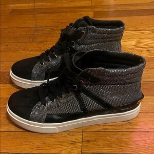 Juicy Couture Black and Silver Sparkle Women’s Sneakers